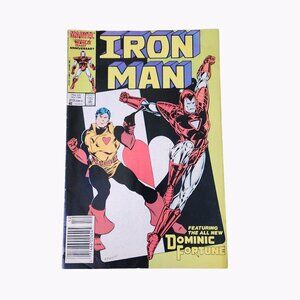Marvel Iron Man #213 1986 Comic Book Collector Bagged Boarded